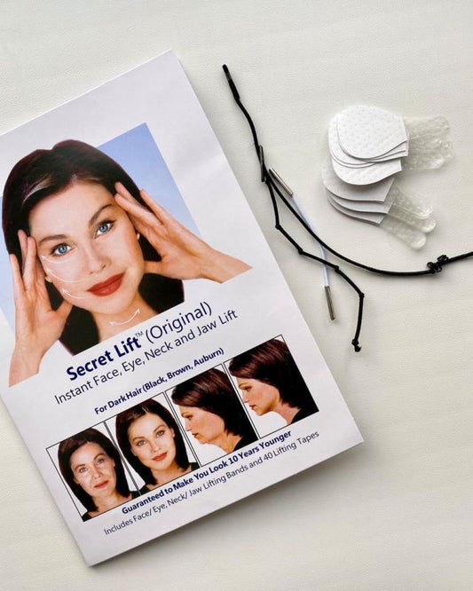 🔥CINTA FACIAL SECRET LIF- 40 PIEZAS FACIALES 😍